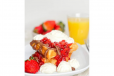 Strawberry (Nutella) Waffles