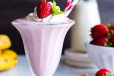 Key Straw Fruit Shake