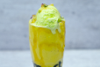 Avocado Saffron With Pista Milkshake