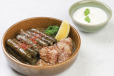 Grape Leaves With Meat Cutlets