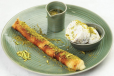 Grilled Kunafa On Sharcoal