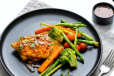 Chicken Steak with BBQ sauce