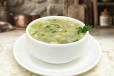 Sweet corn chicken soup