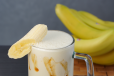 Banana and Milk Juice