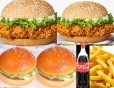 2 Zinker Burger,2 Burger,fries and cola 1L