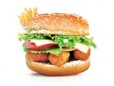 Jumbo Prawns Burger