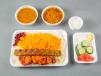 Chicken Kebab And Saffron With Rice