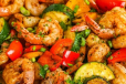 Shrimps With Veg. Spicy