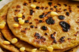 Onion With Corn Paratha