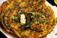 Methi With Cheese Paratha