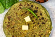 Palak With Paneer Paratha