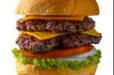 Grilled Double Burger Beef