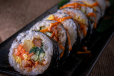 Spicy Chicken Gimbap Rice Rolls