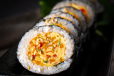 Vegetarian Morning Omelette Gimbap Rice Rolls