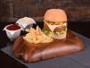 Chicken Burger With Eggs