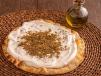Labneh And Zaatar Manoushe