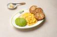 Scrambled Eggs Avocado Buttered Toast