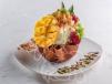Fruit Salad With Cream And Honey