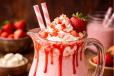Strawberry Milk Shake