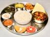 Buff Sukuti Rice Thali