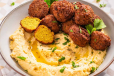 20 Falafel Pieces + Hummus + Olives