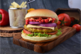 Cheetos Chicken Burger