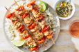 Chicken Kabab With Rice