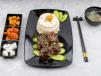 Tteok-Galbi beef with Rice