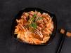 Sweet and Spicy Chicken Loaded Fries