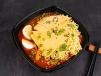 Tteok-bokki with Cheese and Noodles