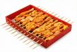 Raw Shish Tawook with Skewers