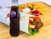 Meat Koobideh Sandwich