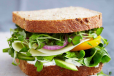 Vegetable Bread Sandwich