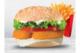 Zinker Prawns Burger