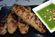Chandan Seekh Kabab Chutney roll
