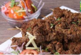 Beef Bihari Achari roll 
