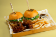 KK Crispy Chicken Burger with Fries