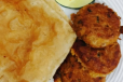 Shami Kabab with Puri