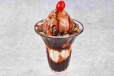 Love Triangle Sundae