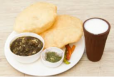 Chole Bhature With Lassi Combo
