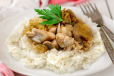 Risotto Con Pollo E Fungi