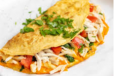 Chicken And Cheese Omelette