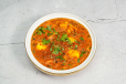 Paneer Akbari  With Dal In Red Gravy