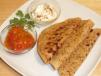 Plain Paratha Combo (2 Pieces) Served With Side Portion Of Raita