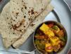 Sabzi and Tawa Roti 4 pieces