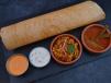 Ghee Roast Masala Dosa