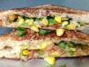 Corn Chilli Cheese Grill sandwich