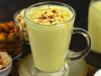 Hot Kesar Badaam Milk