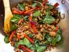 Chicken Hot Basil Leaves Curry