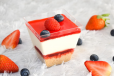 Mini Vase Strawberry Cheese Cake